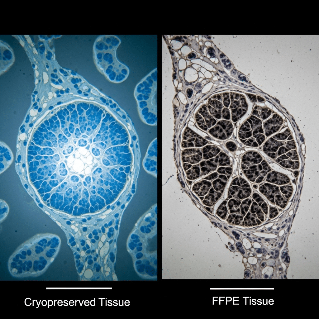 Cryopreserved Tissue is Better than FFPE