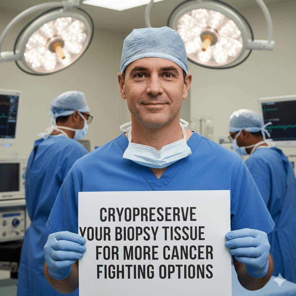 Why Cryopreserve my cancer biopsy tissue